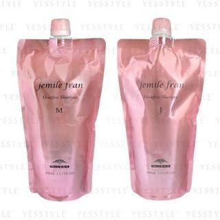 Milbon - Jemile Fran Heatgloss Shampoo Refill 400ml - 2 Types