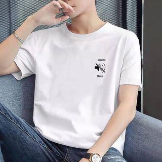 Short-sleeve Letteringt-shirt