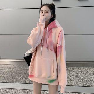 Tie-dyed Hoodie As Shown In Figure - One Size