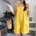 Wide-strap Loose Fit Playsuit