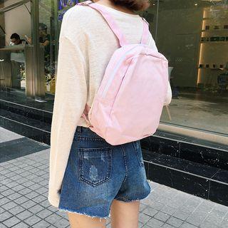Canvas Zip Mini Backpack