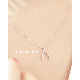 Y-initial Necklace