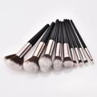 Set Of 9: Makeup Brush T-09017 - Set Of 9 - As Shown In Figure - One Size
