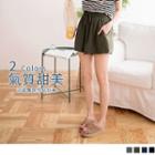 Drawstring A-line Shorts