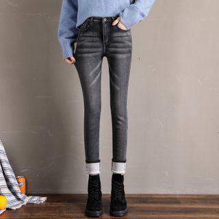 Fleece Lined Skinny  Jeans