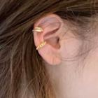 Set Of 3 : Alloy Cuff Earring