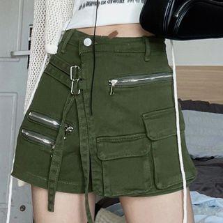 Mini A-line Cargo Skort