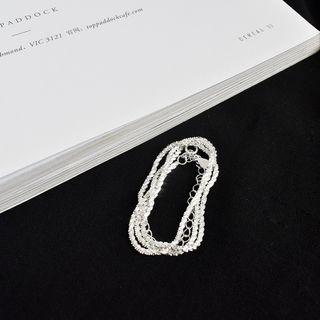 Chain Necklace 1 Pc - Chain Necklace - Silver - One Size