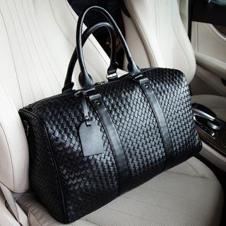 Woven Carryall Bag Black - L