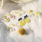 3d Drop Earring
