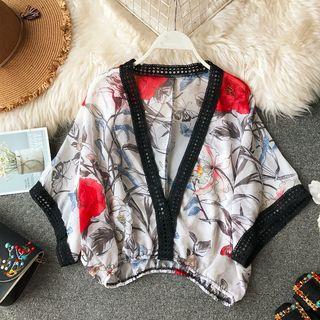 Printed Chiffon Cover-up (various Designs)