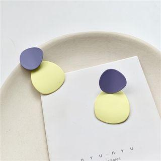 Geometry Drop Earring 1 Pair - Earrings - One Size