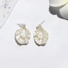 Faux Pearl & Shell Drop Earring 1 Pair - As Shown In Figure - One Size