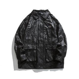 Long-sleeve Embossed Jacket