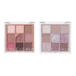 Unleashia - Glitterpedia Eye Palette New - 2 Types N 5 All Of Dusty Rose