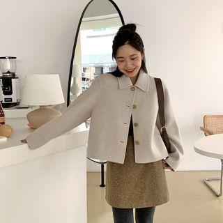 Handmade Boxy Woolen Jacket