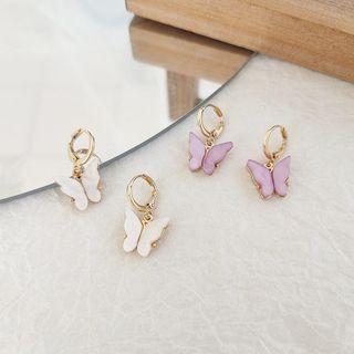 Butterfly Acrylic Alloy Dangle Earring