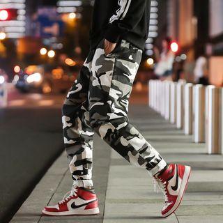 Camo Straight Fit Pants