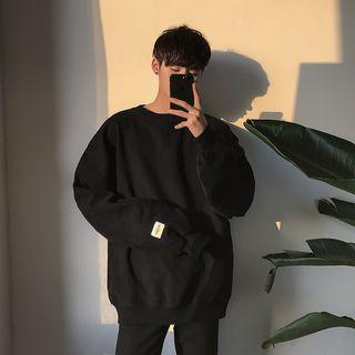 Oversized Plain Pullover