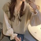 Chiffon Blouse / Sweater Vest