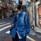 Denim Cargo Shirt