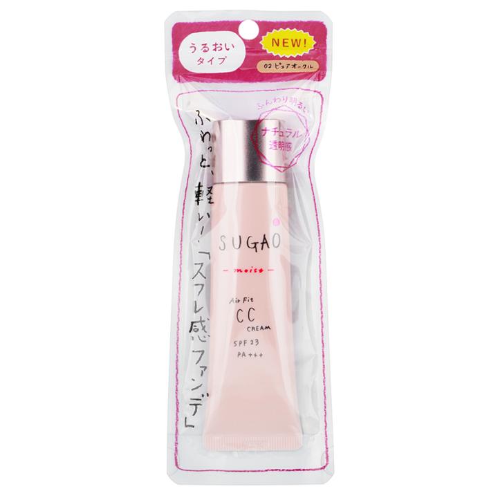 Mentholatum - Sugao Air Fit Cc Cream Spf 23 Pa+++ (moist) (#02 Nature Beige) 25g