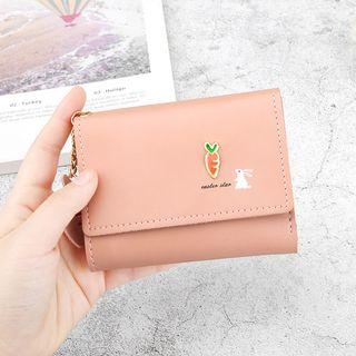Rabbit Print Trifold Wallet