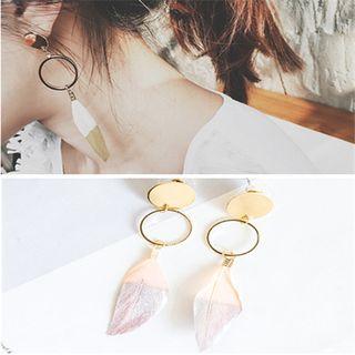 Feather-drop Earrings