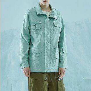 Pocketed Windbreaker