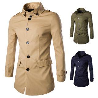 High Collar Military Jacket