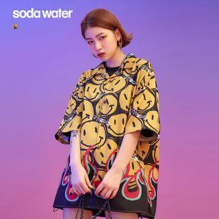 Smiley-face Loose Shirt