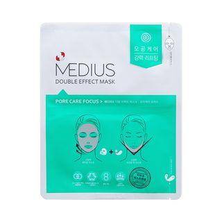 Medius - Double Effect Mask 1pc (4 Types) Pore Care Focus