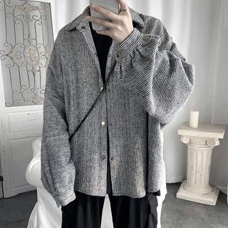Couple Matching Tweed Shirt Jacket