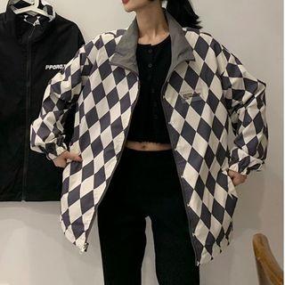 Two-way Argyle Jacket