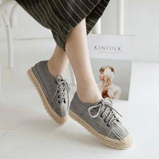 Lace Up Flats