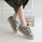 Lace Up Flats