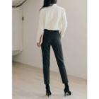 Mock-neck Relaxed-fit T-shirt