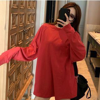 Oversize Pullover Red - One Size