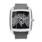 Be Aspirational Time To Aim Higher Strap Watch