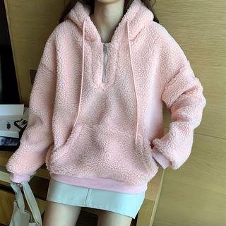 Half-zip Fleece Hoodie