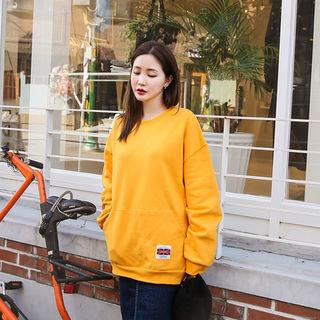 Kangaroo-pocket Pullover