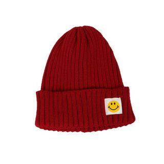 Smiley Face Knit Hat