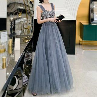 Sleeveless Rhinestone Cocktail Dress (various Designs)