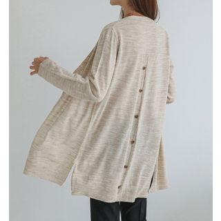 Lightweight Knit Open Cardigan