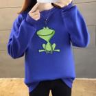 Frog Print Pullover