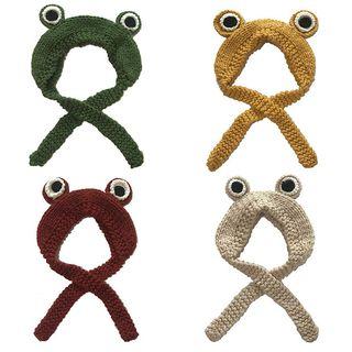 Frog Eye Knit Ear Warmer