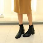 Almond-toe Ankle Boots