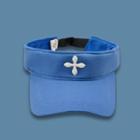 Cross Applique Visor
