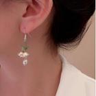 Faux Pearl Flower Drop Earring / Bracelet