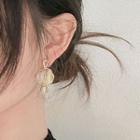 Acrylic Dangle Earring 1 Pair - Gold - One Size